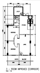 Blk 65 Marine Drive Gardens (Marine Parade), HDB 3 Rooms #635662991
